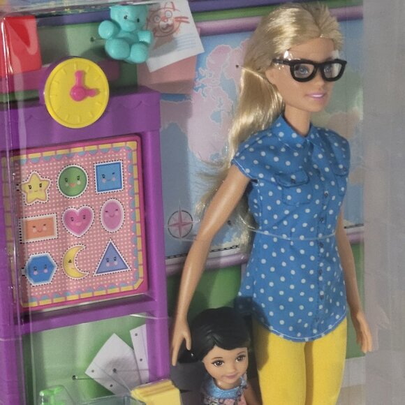 Barbie "You Can Be Anything" Teacher Playset - Doll with Classroom Accessories, - Picture 2 of 10